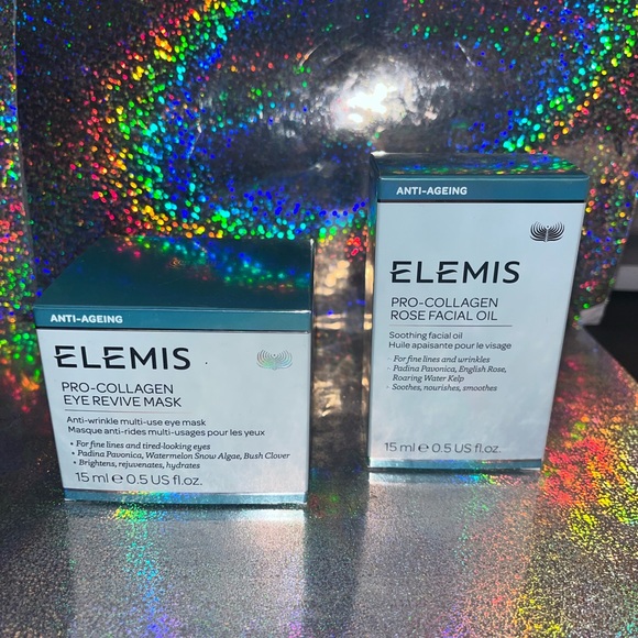 ELEMIS Skincare Elemis Procollagen Rose Facial Oil Eye Revival Mask
